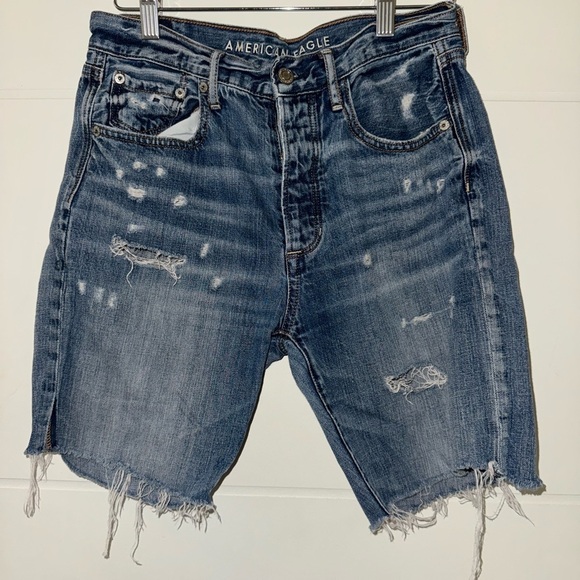 American Eagle Outfitters Pants - American Eagle Outfitters Distressed Jean Shorts